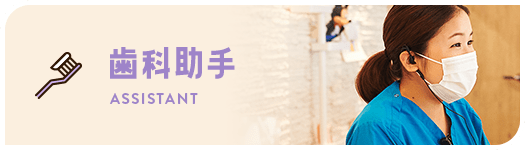 歯科助手 ASSISTANT